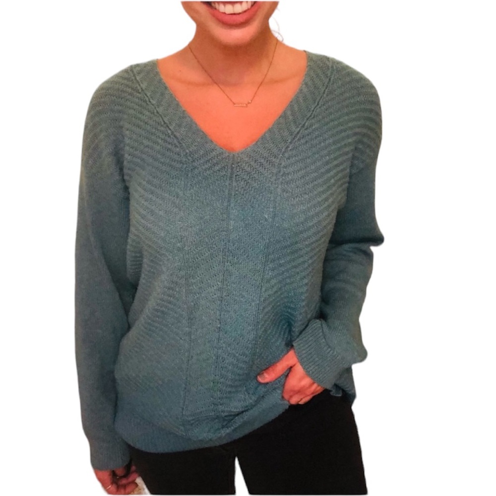 Chaps Denim Sweater